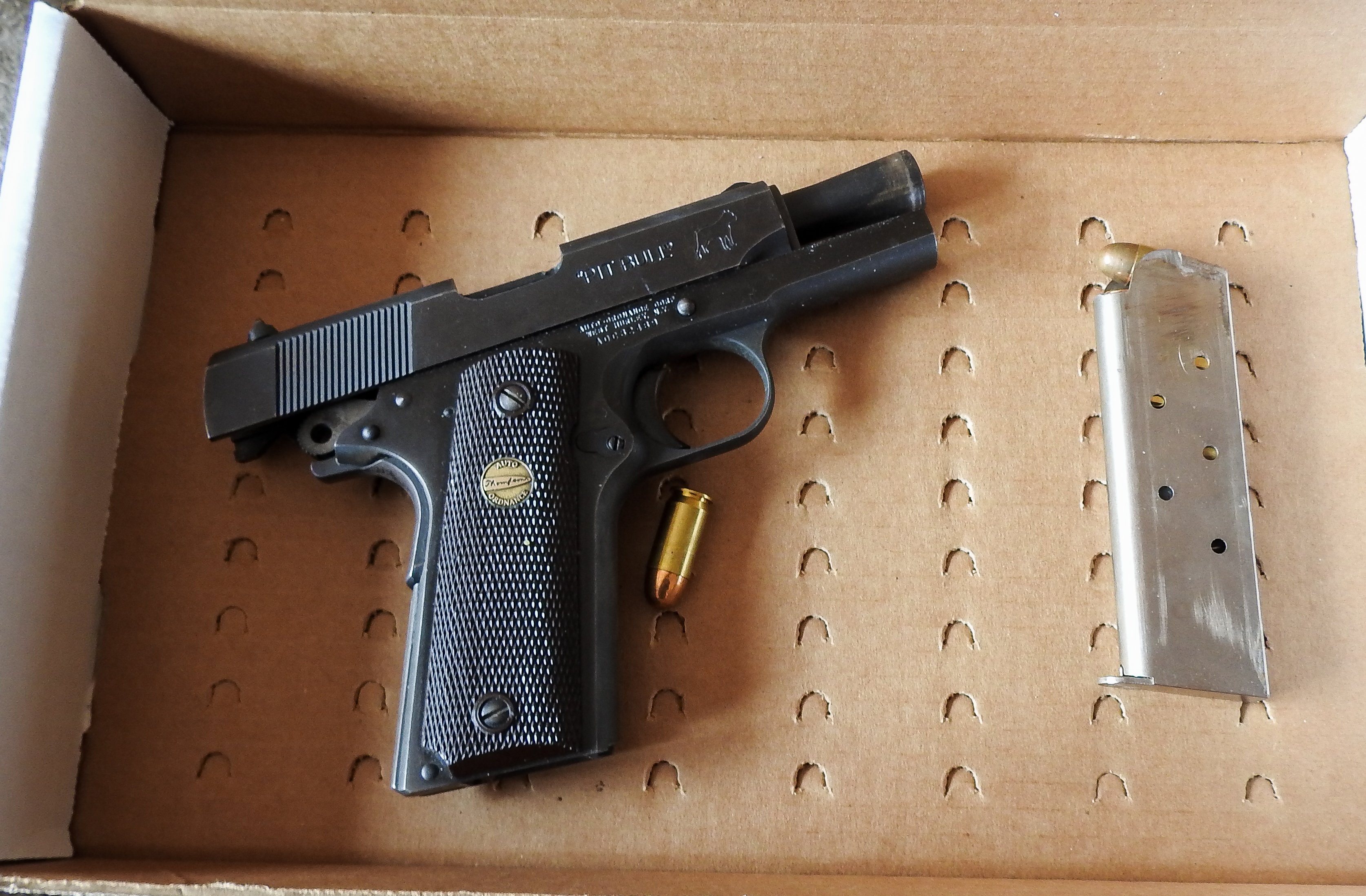 Three handguns, drugs and cash seized during search of apartment 