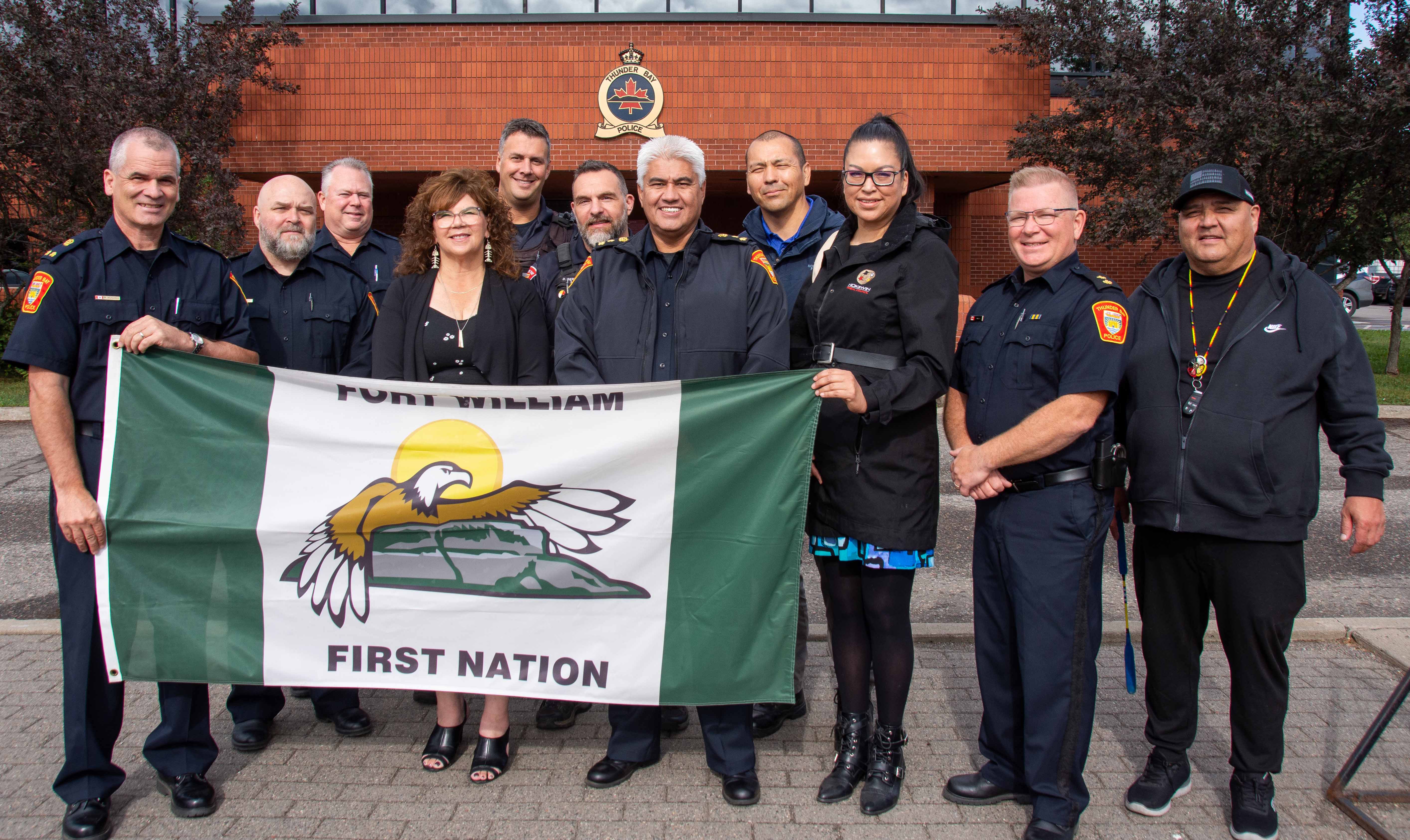 FWFN flag raising - media handout