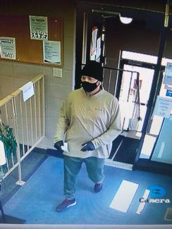 Suspect to ID – Credit Union Robbery Suspect to ID – Credit Union Robbery