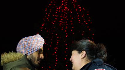 First annual Tree of Hope lighting ceremony - Thank you